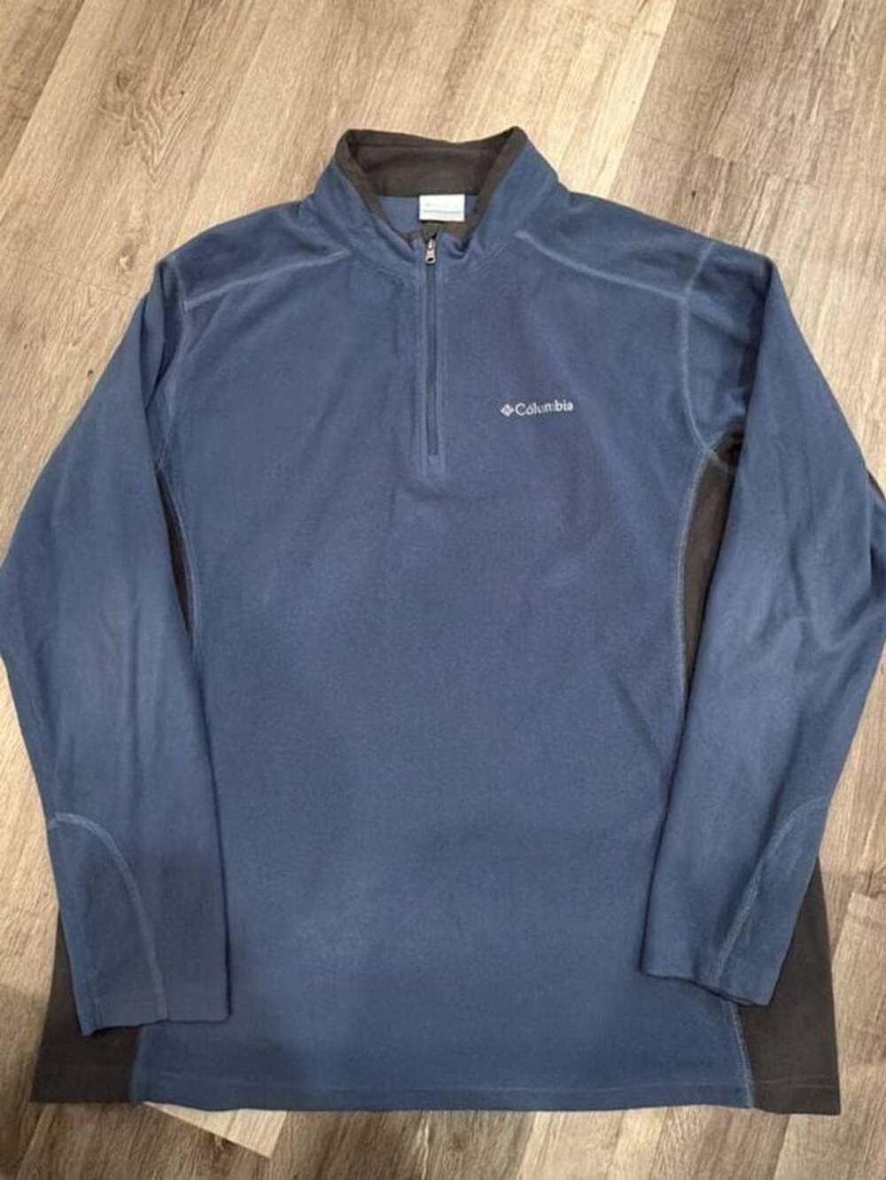 Columbia Klamath Range II Half Zip Fleece Pullover Size XL Blue